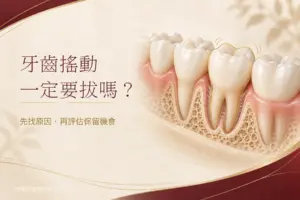 牙齒搖動原因與保留條件評估封面
